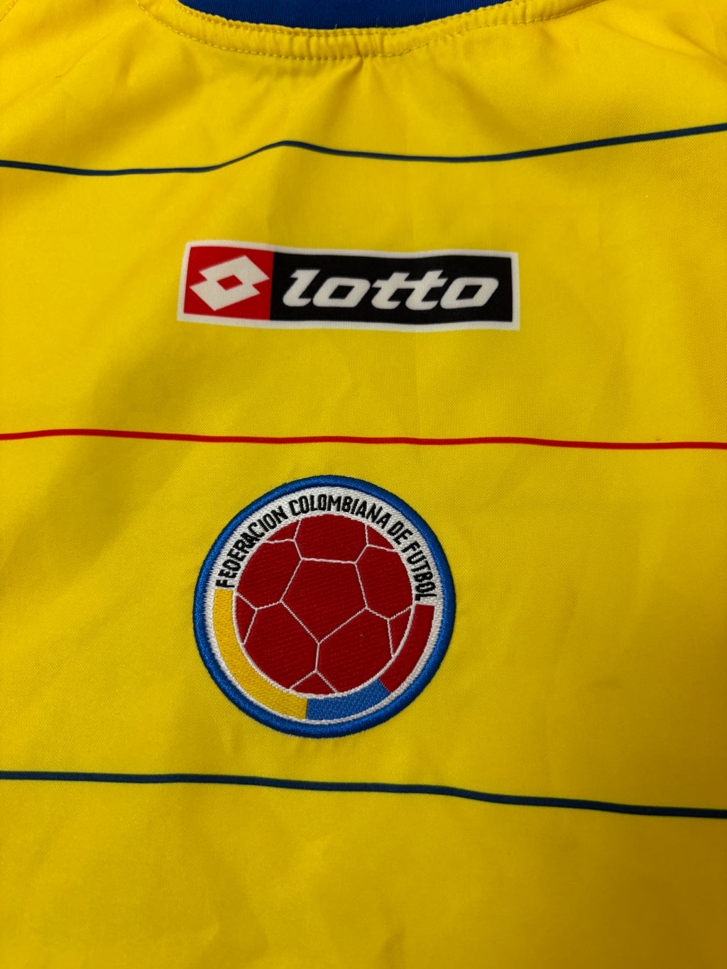 Maillot de football domicile authentique Colombie 2004/06