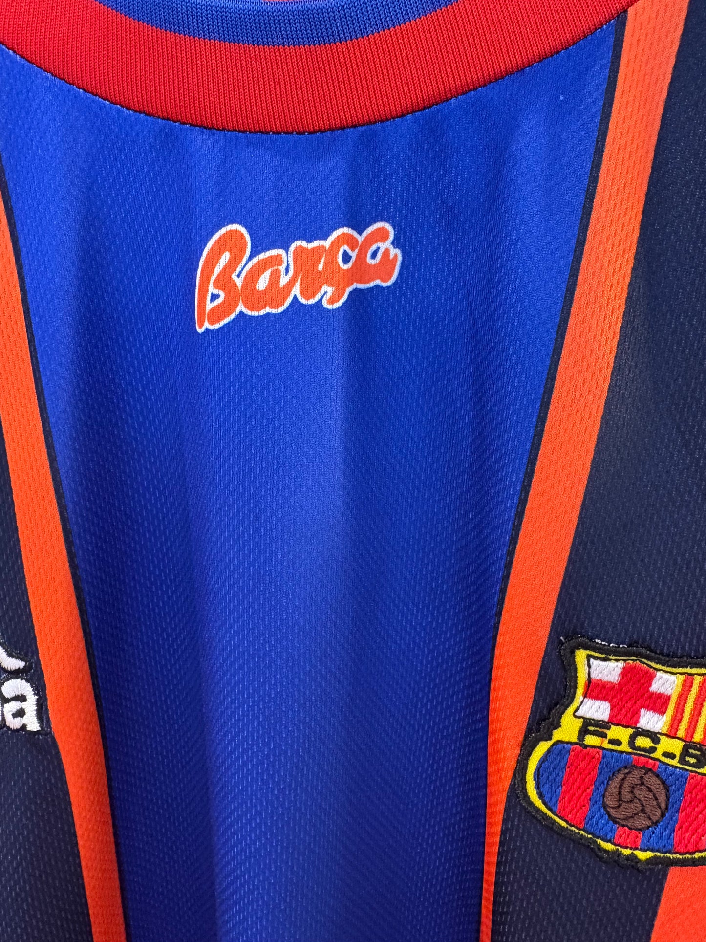 Vintage 1997/98 Barcelona Away football jersey shirt jersey
