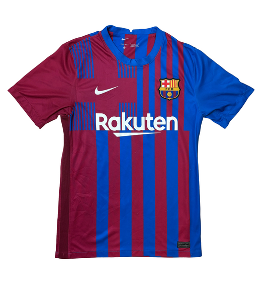 Authentic Pedri #16 Barcelona 2021-22 Home Football
