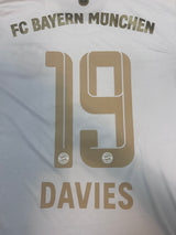Authentic Davies #19 Bayern Munich 2022-23 Away Football
