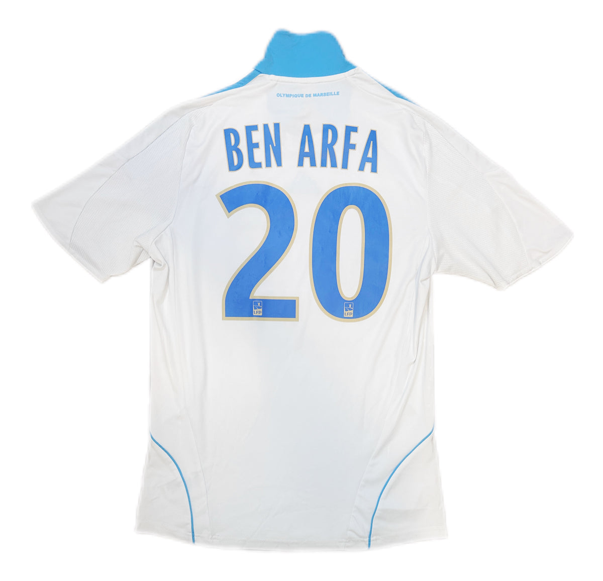 Authentic Ben Arfa #20 Marseille 2008-09 Home Football