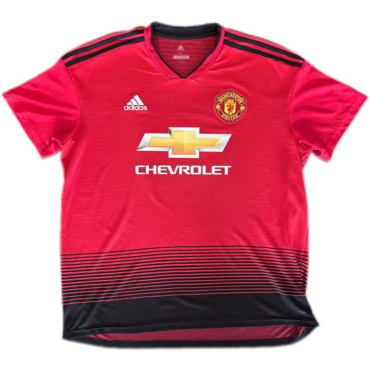 Authentic Pogba #6 Manchester United 2018-19 Home Football