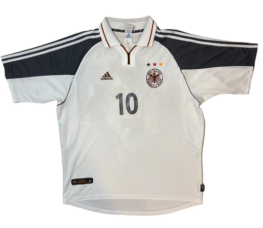 Authentic Matthäus #10 Germany 2000 Home Football
