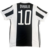 Authentic Dybala #10 Juventus 2017-18 Home Football