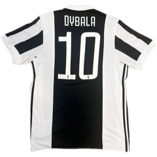 Authentic Dybala #10 Juventus 2017-18 Home Football