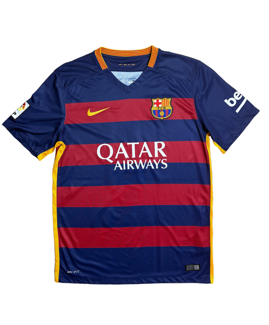 Authentic #11 Neymar Barcelona 2015/16 home Football