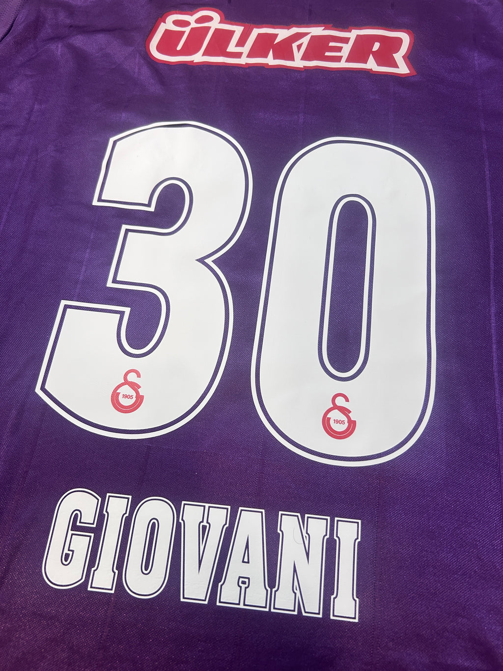 Maillot de football authentique Giovani #30 Galatasaray Domicile 2009-10