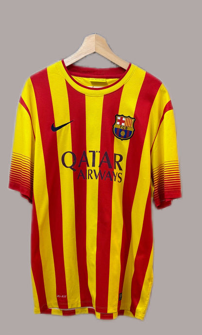 Vintage #10 Messi Nike FC Barcelona 2013-14 away football jersey
