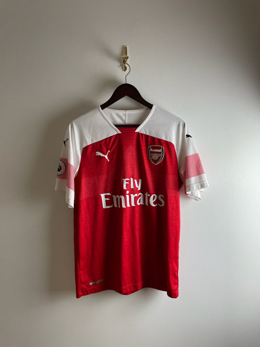 Vintage Torreira Arsenal 2018/19 Home Football Shirt