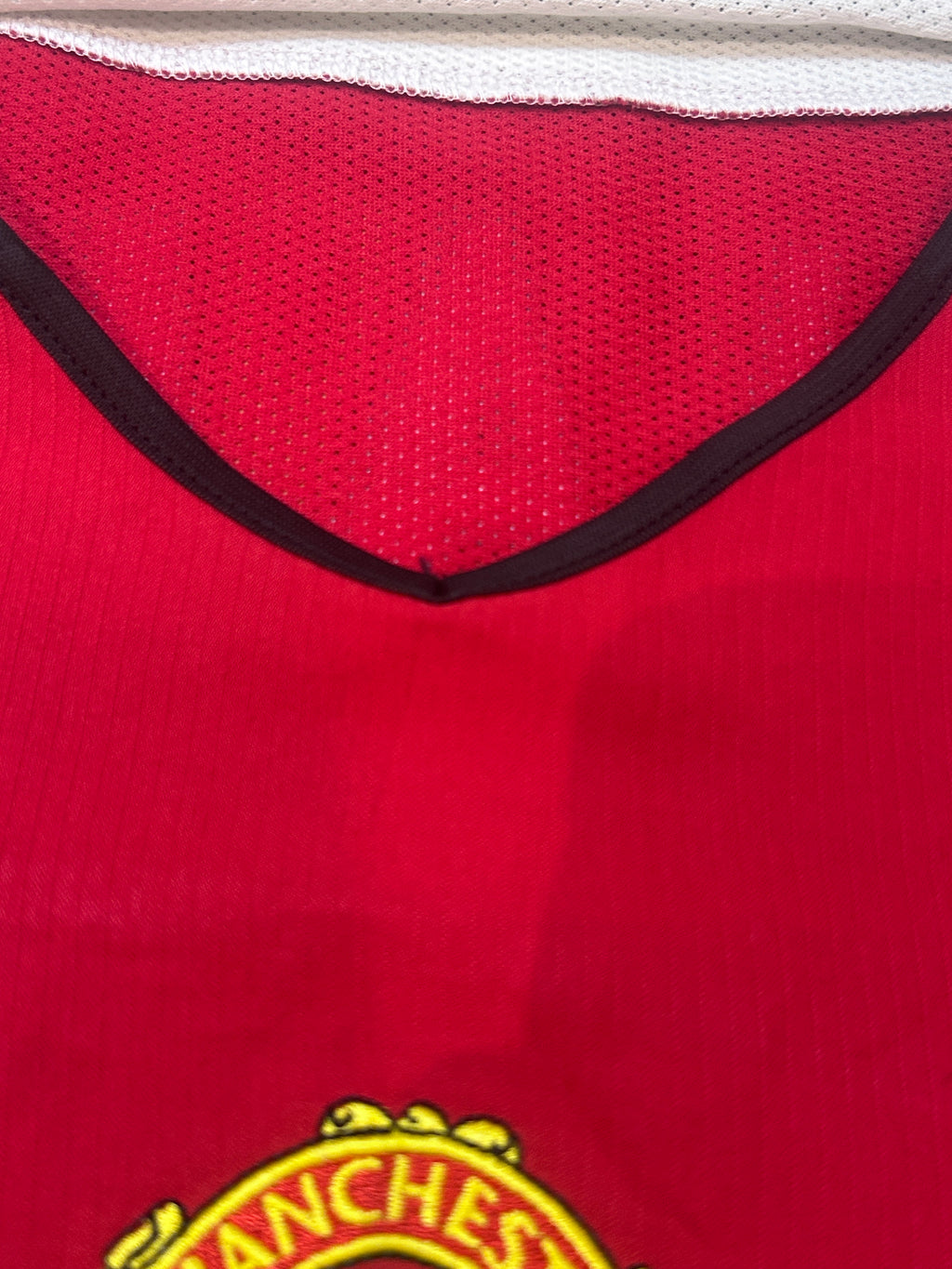 Maillot de football domicile authentique de Ronaldo #7 Manchester United 2004-06