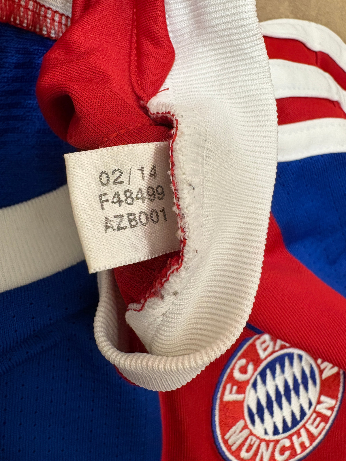 Authentic Bayern Munich #10 Robben 2014-15 Home Football