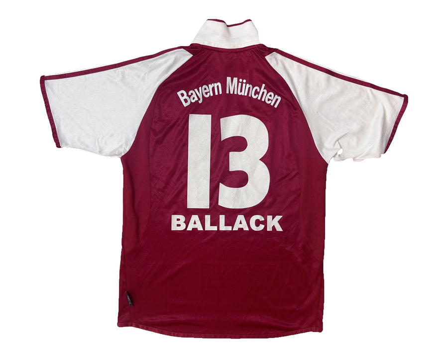 Authentic #13 Ballack Bayern Munich 2003-04 Home Football