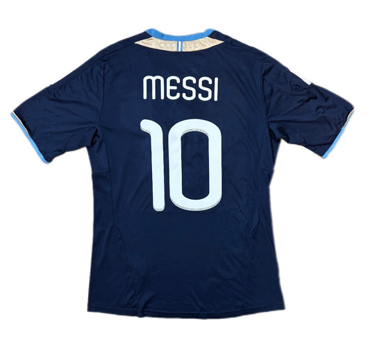 Authentic #10 Messi Argentina 2011-13 Away Football