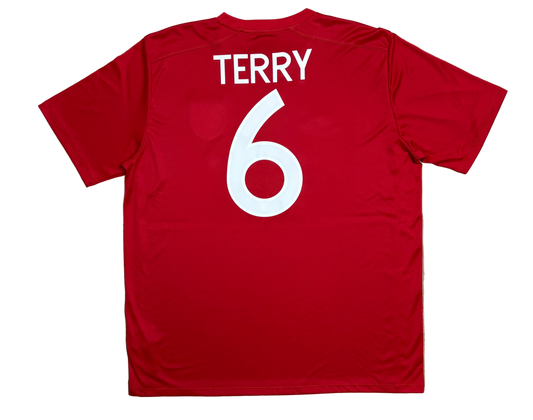 Authentic Terry #6 England 2010-11 Away Football