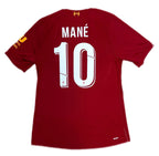Authentique Maillot de Football Domicile Mane #10 Liverpool 2019/20