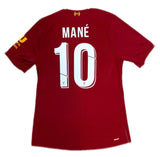 Authentic Mane #10 Liverpool 2019/20 Home Football