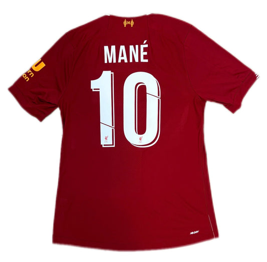 Authentic Mane #10 Liverpool 2019/20 Home Football