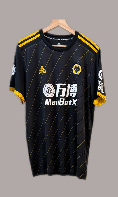 Vintage #18 Diogo J. Adidas Wolverhampton Wanderers 2019-2020 away football shirt