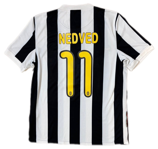 Authentic Nedved #11 Juventus 2008-09 Home Football