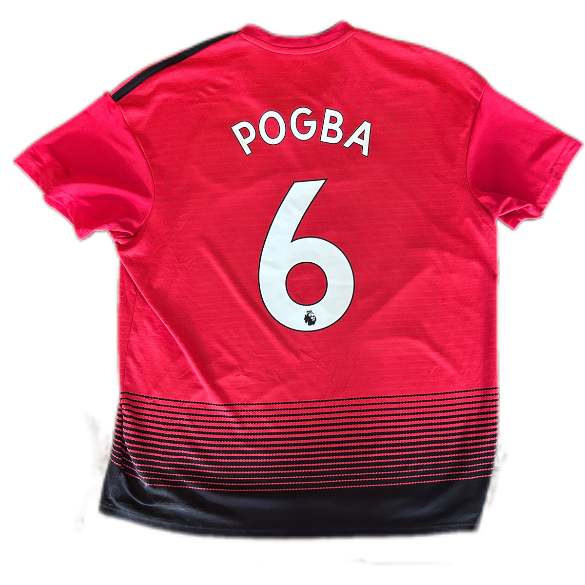 Authentic Pogba #6 Manchester United 2018-19 Home Football