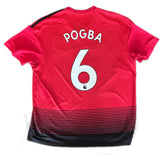 Authentic Pogba #6 Manchester United 2018-19 Home Football