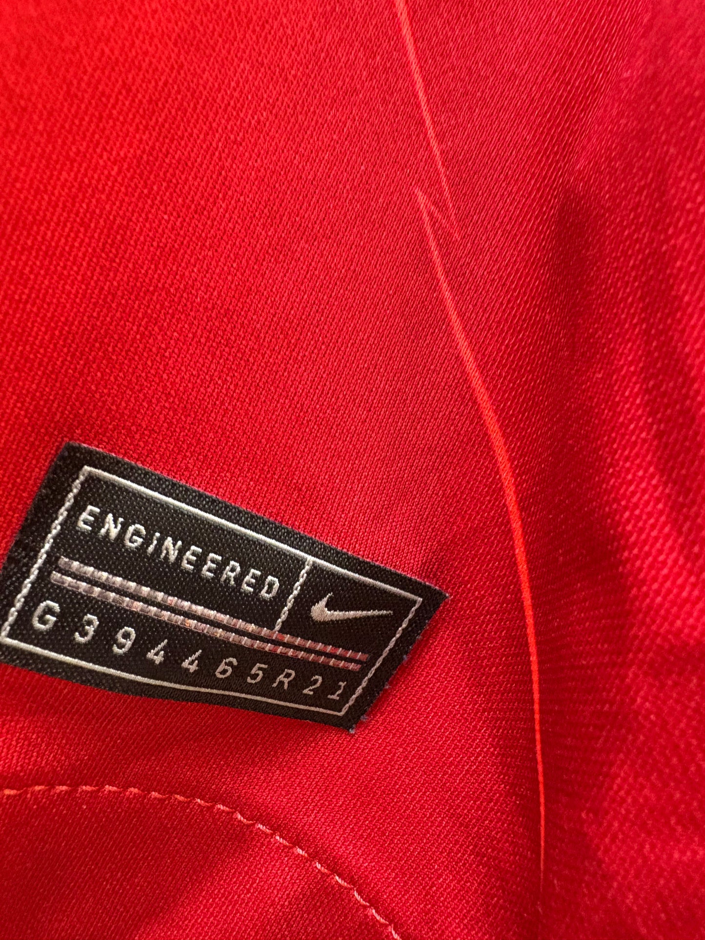 Vintage #9 Mané Nike Men's Liverpool 2021/22 Home Football Jersey