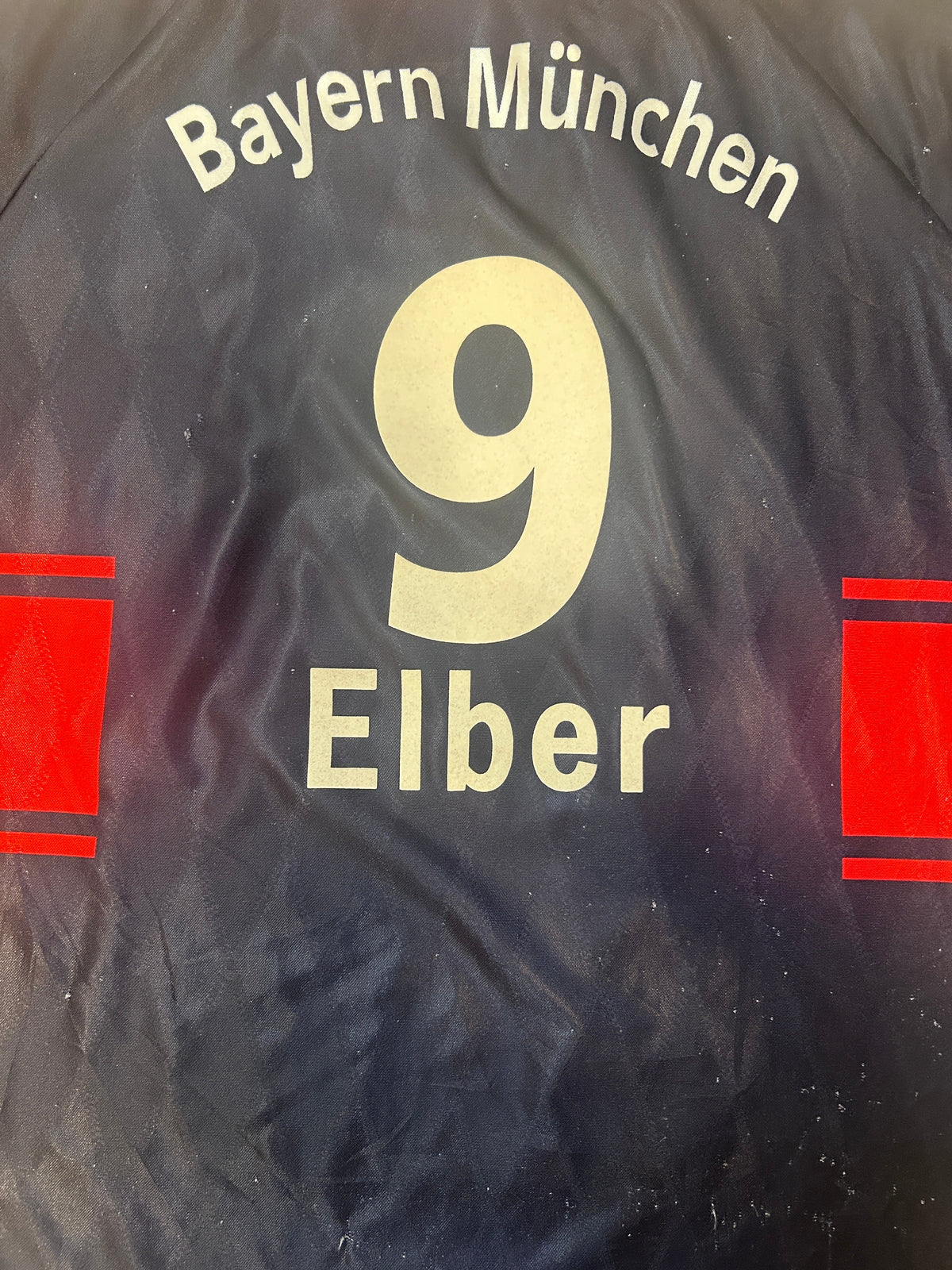 Authentic Elber #9 Bayern Munich 1997-99 Home Football