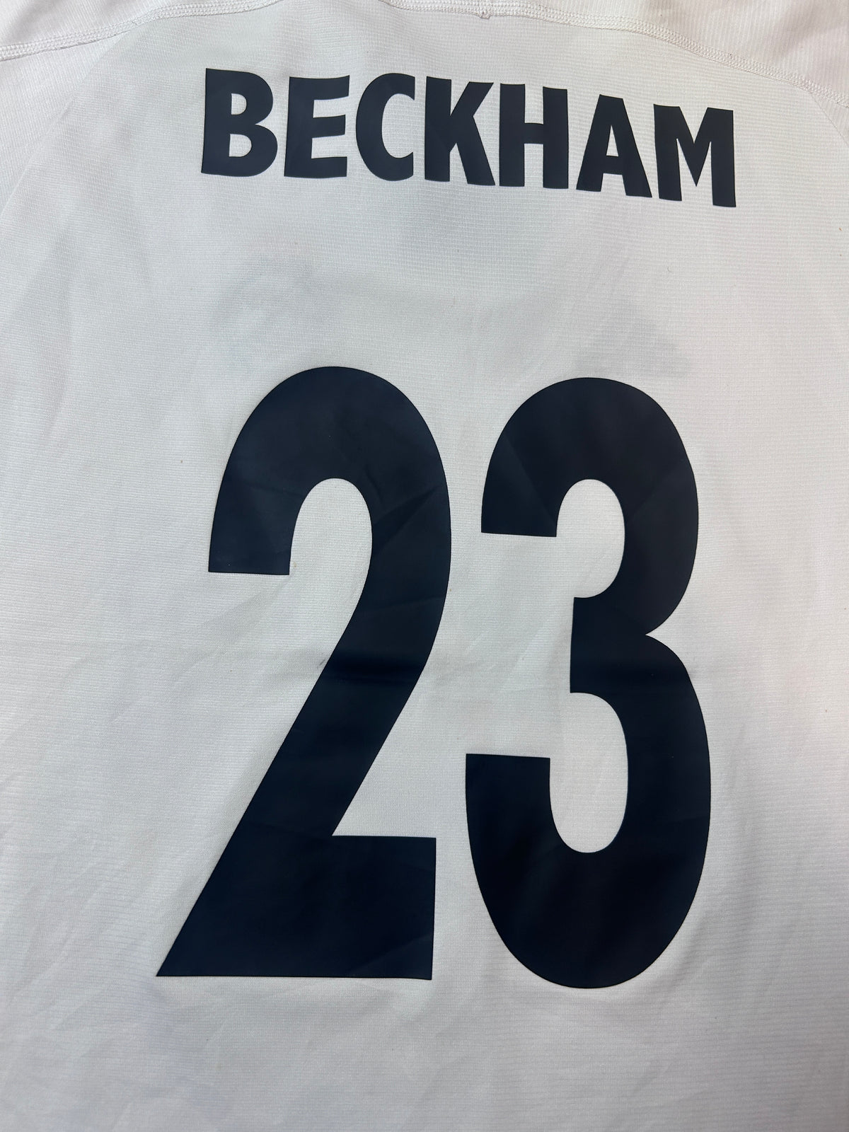 Authentic Beckham #23 Real Madrid 2003-04 Home Football