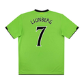 Authentique maillot de football extérieur Ljunberg Celtic 2010-11 #17