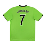 Authentique maillot de football extérieur Ljunberg Celtic 2010-11 #17
