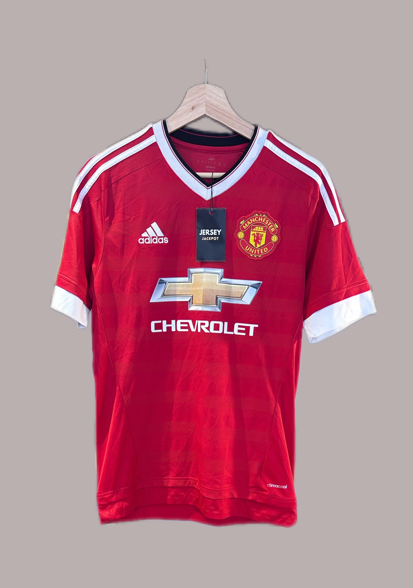 Vintage Manchester United Home 2015/16 Football T-Shirt