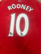 Authentic Rooney #10 Manchester United 2010-11 Home Football