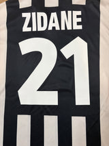 Authentic Basic #21 Zidane Juventus 1999-00 Home Football