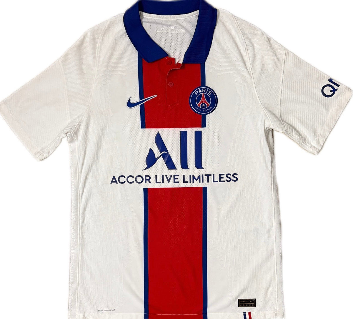 Authentic #7 Mbappe Paris Saint-Germain 2020-21 away Football BNWT