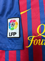 Authentic #10 Messi Barcelona 2011-12 Home Football
