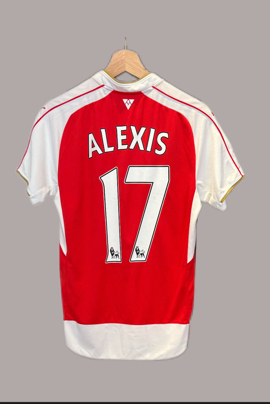 Vintage Puma Arsenal FC 2015-2016 home Football soccer jersey.