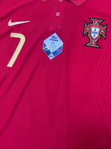 Authentic Ronaldo #7 Portugal 2020-21 Away Football