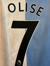Authentic #7 Olise Crystal Palace 2021/22 Third Football