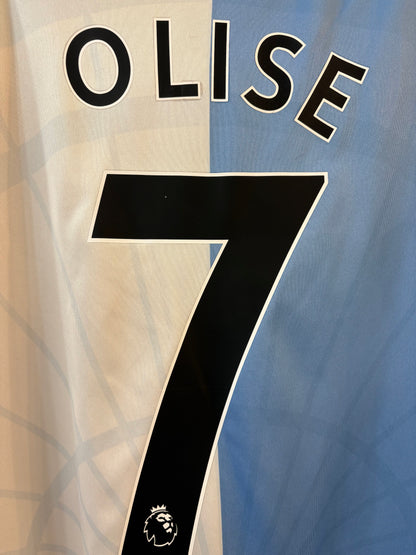 Vintage #7 Olise Crystal Palace F.C. 2021/22 Puma third Football kit