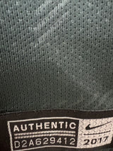 Authentic #17 De Bruyne Manchester City 2017-18 Third Football