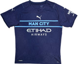 Authentic De Bruyne #17 Manchester City 2021-2022 Football