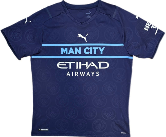 Authentic De Bruyne #17 Manchester City 2021-2022 Football