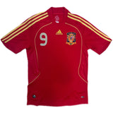 Authentic Torres #9 Spain 2008-09 Home Football