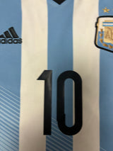 Authentic #10 Messi Argentina 2013-14 Home Football