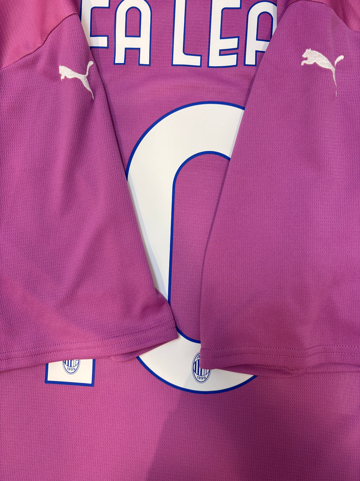 Authentic AC Milan Rafa Leão #10 2023-24 Away Football