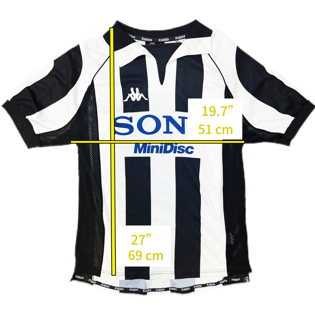 Authentic Zidane #21 Juventus 1997-98 Home Football