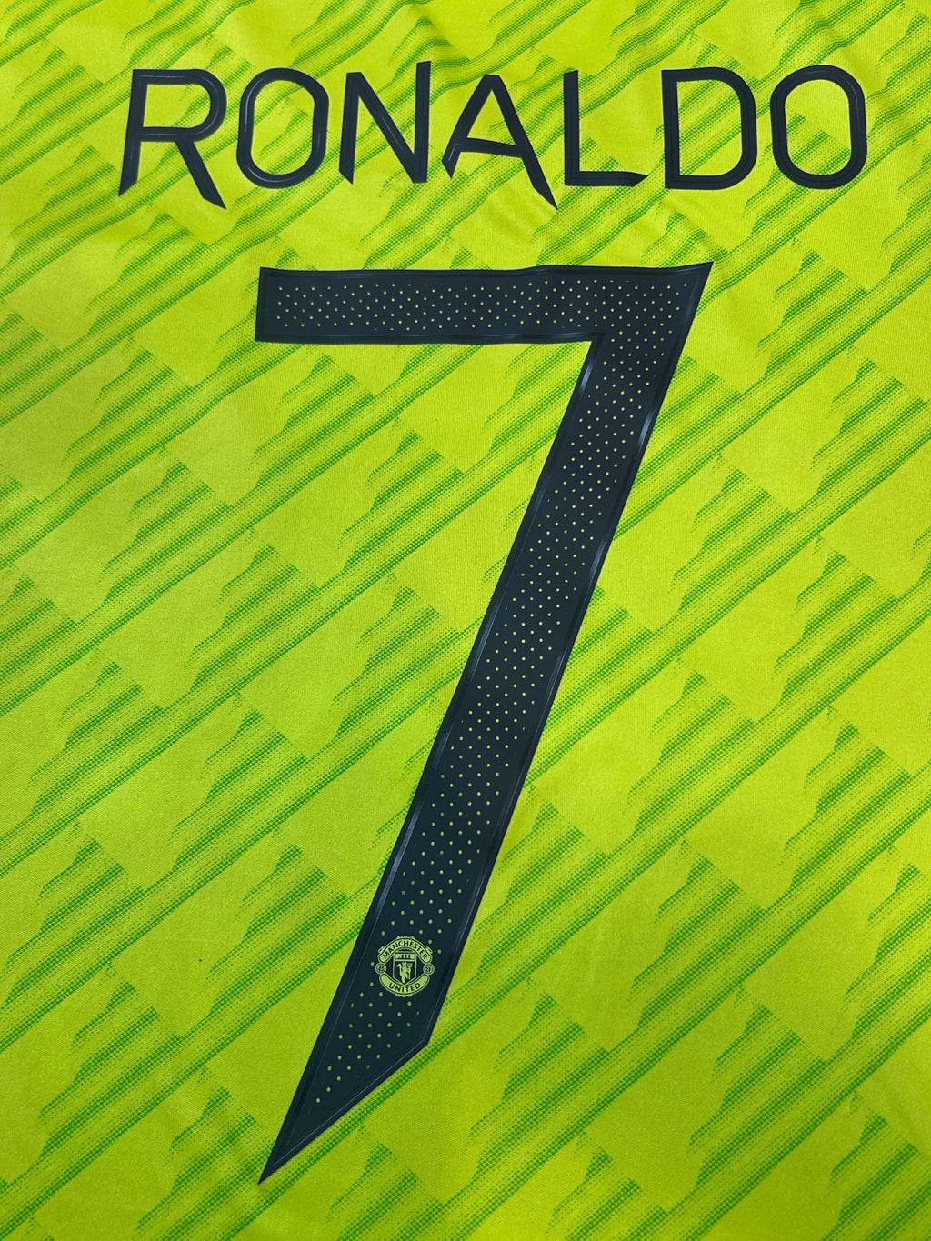 Maillot de football Ronaldo #7 Manchester United Third 2022-23 authentique