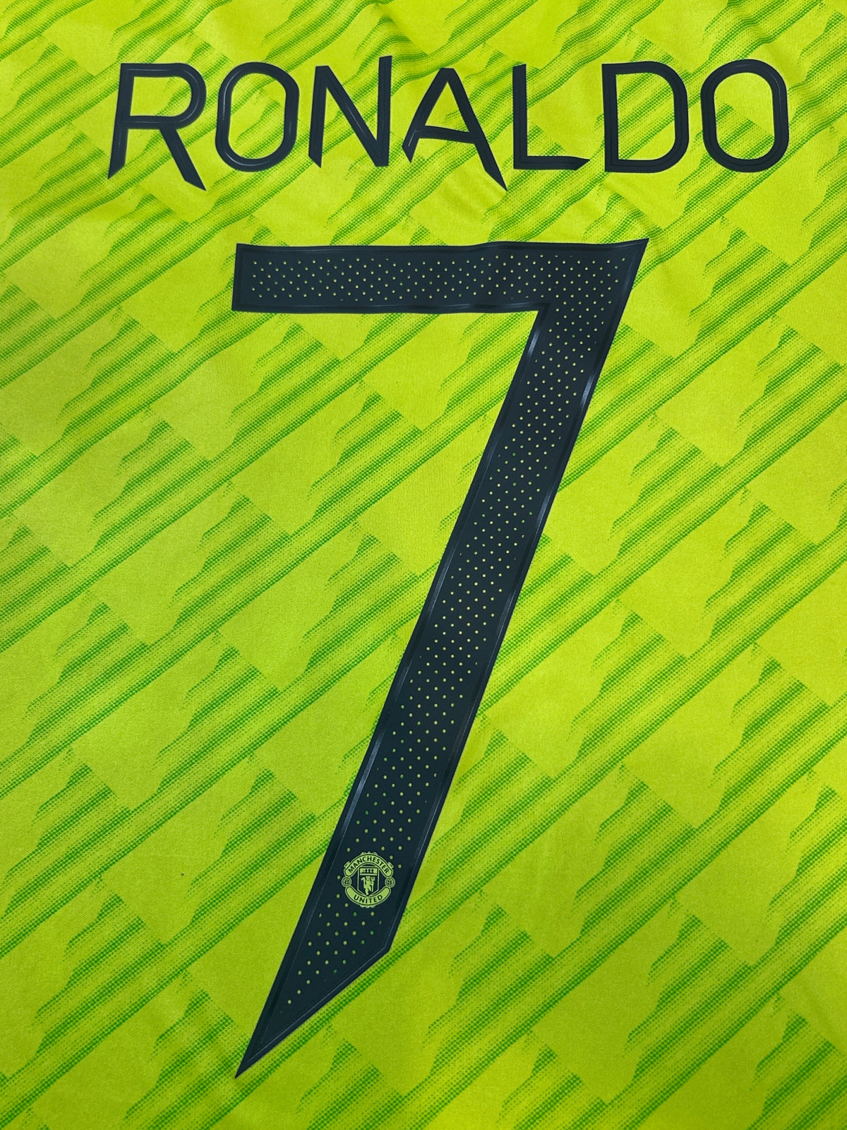 Authentic Ronaldo #7 Manchester United 2022-23 Third Football