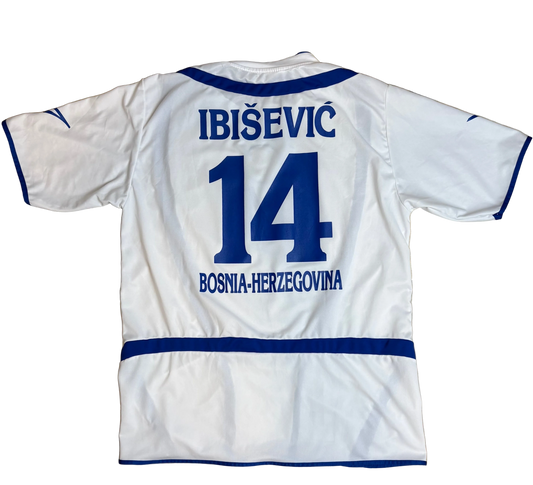 Authentic Ibišević #14 Bosnia Herzegovina  2011-12 Home Football