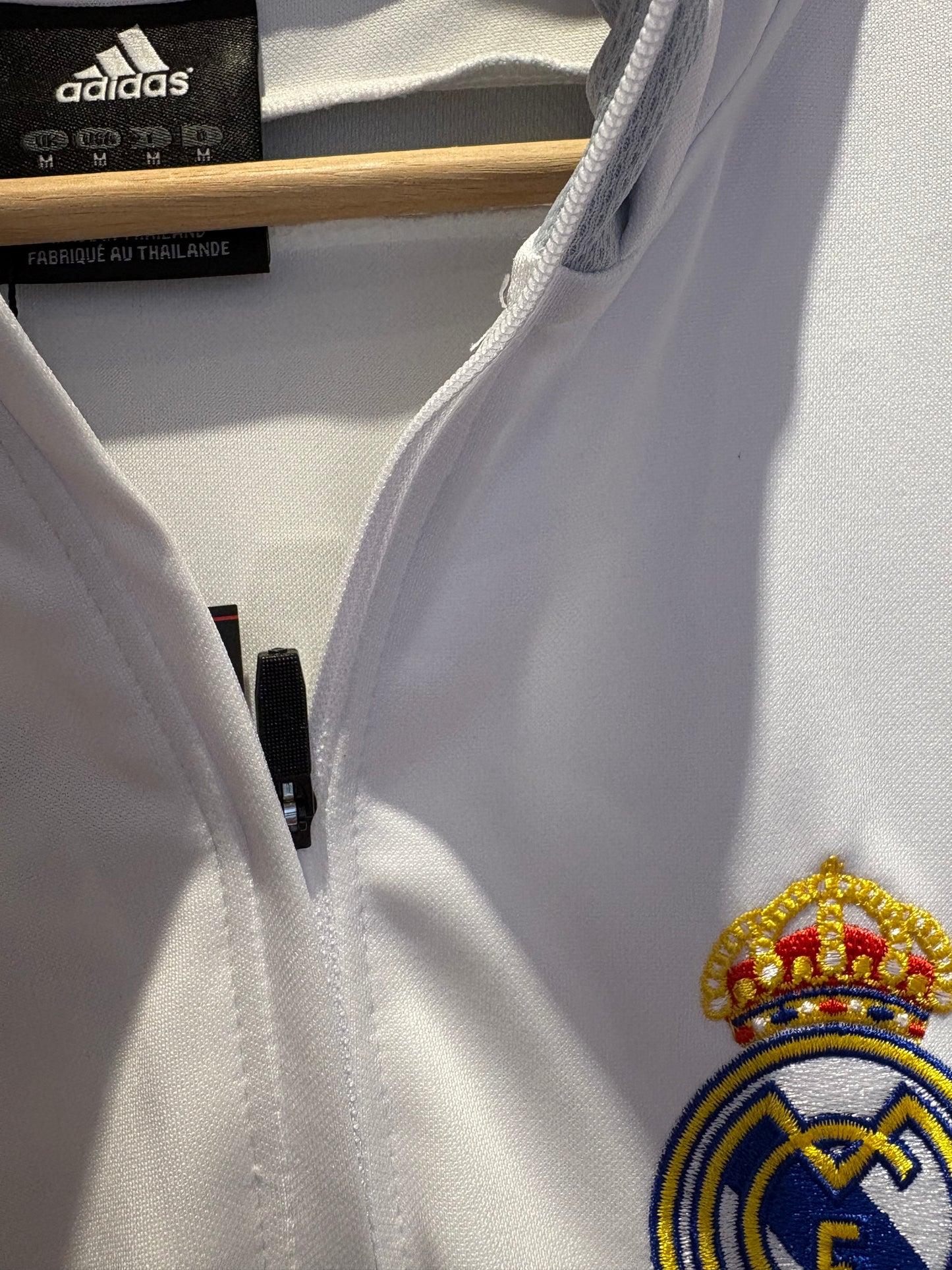 Vintage Real Madrid 2004/2005 quarter zip training top